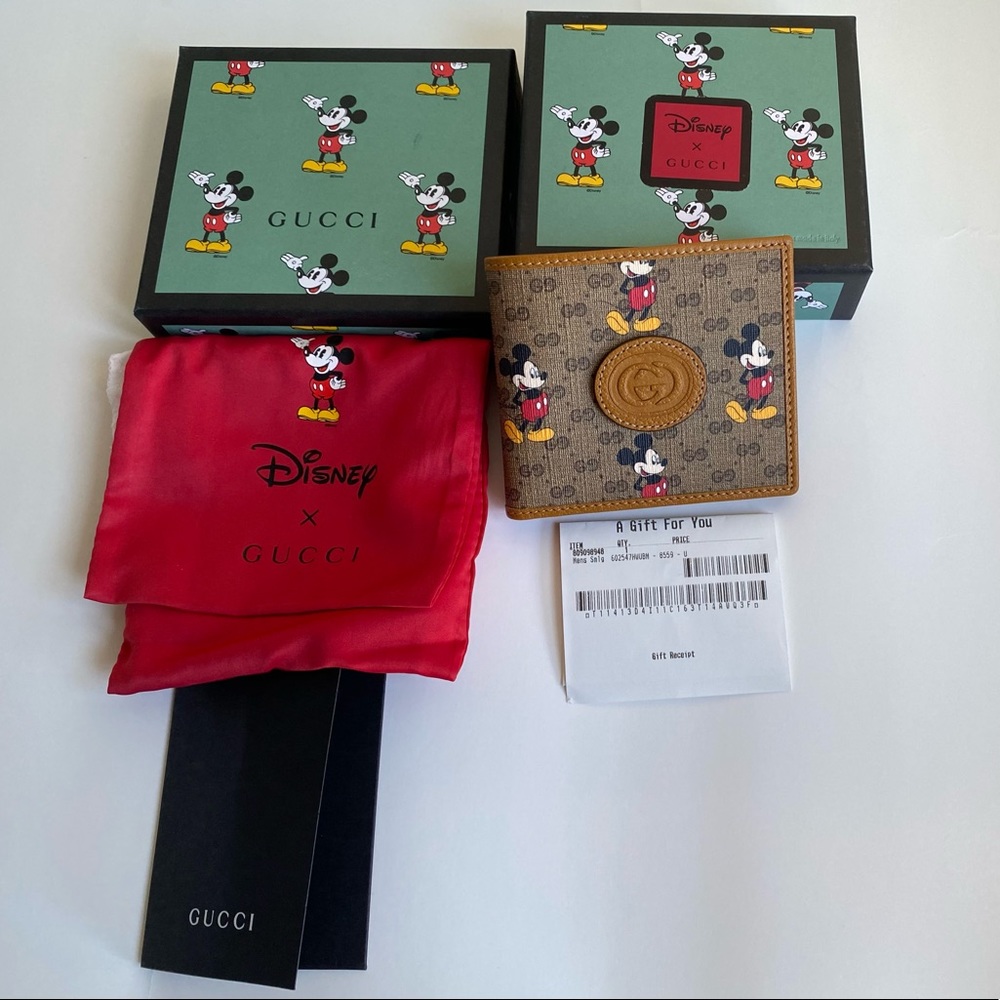 Authentic Brand NEW in original Gucci x Disney Box dust bag and Tags - Picture 10 of 11